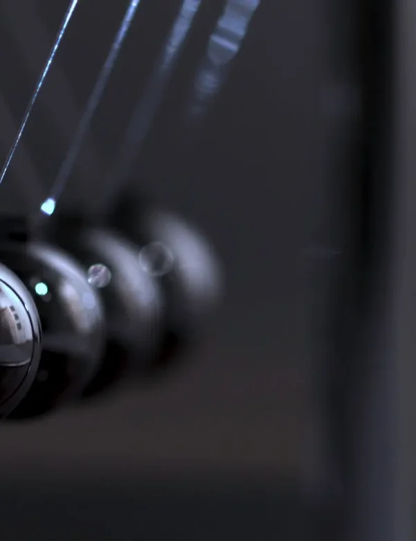 Newton's cradle physics concept for action and reaction or cause and effect. Balls Newton Newton's cradle physics concept for action and reaction or cause and effect. Balls Newton